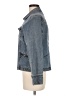 French Cuff 100% Cotton Blue Denim Jacket Size M - photo 5