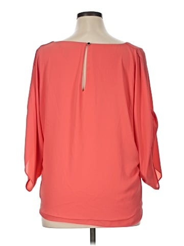 White House Black Market 3/4 Sleeve Blouse (view 2)