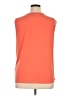 Ellen Tracy Orange Sleeveless T-Shirt Size XL - photo 2