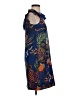 J.Crew 100% Silk Print Blue Casual Dress Size 00 - photo 4