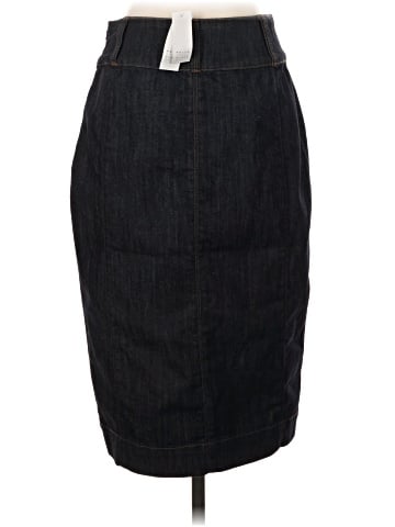 White House Black Market Denim Skirt (view 2)