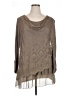 Tribal 100% Polyester Brown 3/4 Sleeve Blouse Size XL - photo 1