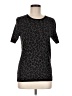 Ann Taylor Gray Short Sleeve Top Size M - photo 1