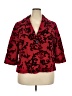 Coldwater Creek 100% Wool Red Wool Blazer Size 2X - photo 1