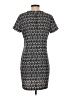 Adrienne Vittadini 100% Polyester Graphic Gray Casual Dress Size 2 - photo 2