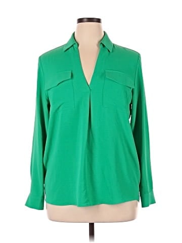 Jones & Co Long Sleeve Blouse (view 1)