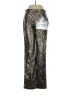 Guess 100% Polyurethane Metallic Silver Casual Pants Size S - photo 1