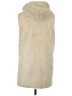 J. McLaughlin 100% Polyester Ivory Faux Fur Vest Size XS - photo 2