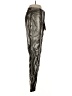 Guess 100% Polyurethane Metallic Silver Casual Pants Size S - photo 4