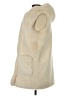 J. McLaughlin 100% Polyester Ivory Faux Fur Vest Size XS - photo 5