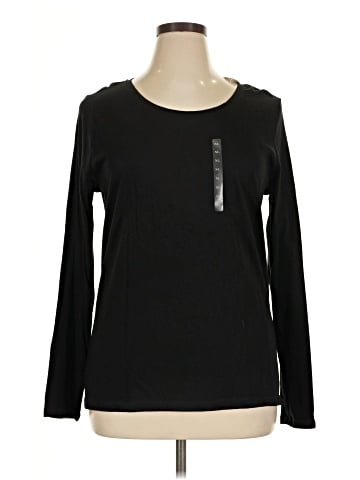 Ann Taylor LOFT Outlet Long Sleeve T-Shirt (view 1)