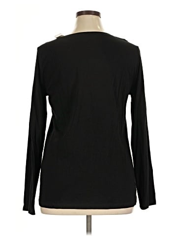 Ann Taylor LOFT Outlet Long Sleeve T-Shirt (view 2)