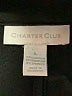 Charter Club Black Jacket Size L - photo 6
