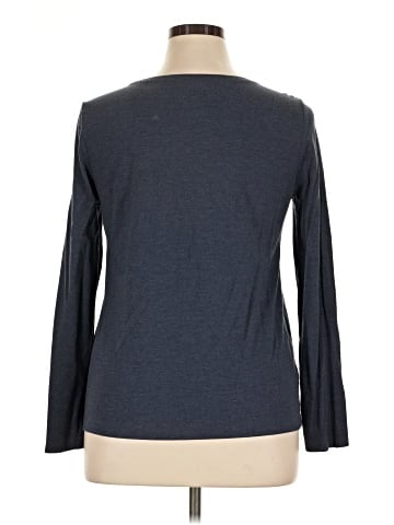 Ann Taylor LOFT Outlet 3/4 Sleeve T-Shirt (view 2)