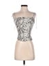 Reformation 100% Rayon Silver Sleeveless Blouse Size 6 - photo 1
