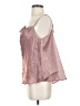Free People 100% Polyester Pink Sleeveless Blouse Size S - photo 5