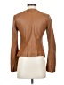 Vince. 100% Leather Solid Brown Leather Jacket Size XS - photo 2