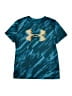 Under Armour 100% Polyester Teal Active T-Shirt Size M (youth) - photo 1