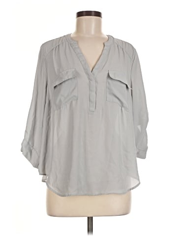 Torrid 3/4 Sleeve Blouse (view 1)
