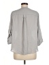 Torrid 100% Polyester Gray 3/4 Sleeve Blouse Size Med Plus (00) - photo 2