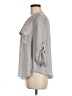Torrid 100% Polyester Gray 3/4 Sleeve Blouse Size Med Plus (00) - photo 5