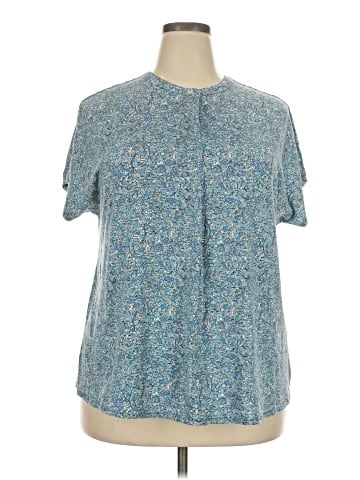 J.Jill Short Sleeve Blouse (view 1)