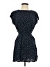 Gap 100% Rayon Polka Dots Blue Black Casual Dress Size S - photo 1