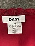 DKNY 100% Polyester Solid Burgundy Cocktail Dress Size 6 - photo 4