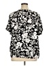 Croft & Barrow 100% Rayon Black Short Sleeve Blouse Size 1X - photo 2