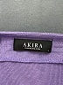 Akira Solid Purple Casual Skirt Size L - photo 4