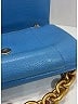 MCM 100% Leather Solid Blue Leather Shoulder Bag One size - photo 7