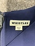 Whistles 100% Polyester Solid Blue Cocktail Dress Size 6 - photo 4