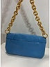 MCM 100% Leather Solid Blue Leather Shoulder Bag One size - photo 12