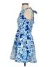 B. Darlin Print Blue Cocktail Dress Size 1 - photo 5