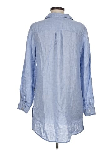 Sigrid Olsen Long Sleeve Button-Down Shirt (view 2)