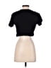 Zara Black Short Sleeve Top Size M - photo 2