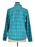 Cabela's 100% Nylon Plaid Teal Long Sleeve Button-Down Shirt Size XL - photo 2