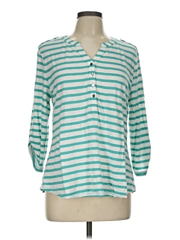 Chico's Long Sleeve Henley (view 1)