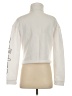 Adidas 100% Polyester White Sweatshirt Size S - photo 2