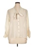 Studio Y 100% Polyester Ivory 3/4 Sleeve Blouse Size XL - photo 1