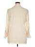 Studio Y 100% Polyester Ivory 3/4 Sleeve Blouse Size XL - photo 2
