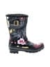 Joules Black Rain Boots Size 6 - photo 1
