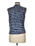 St. John Blue Sleeveless Blouse Size M - photo 2