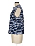 St. John Blue Sleeveless Blouse Size M - photo 5