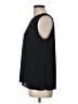Talbots 100% Polyester Black Sleeveless Blouse Size L - photo 5