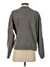 Zara Solid Gray Pullover Sweater Size S - photo 2