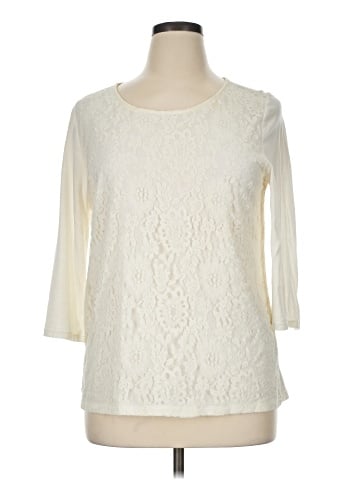 Ann Taylor LOFT Outlet 3/4 Sleeve Top (view 1)