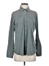 Cuyana Solid Gray Long Sleeve Button-Down Shirt Size S - photo 1