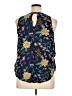 Old Navy 100% Viscose Blue Sleeveless Blouse Size XL - photo 2