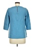Boden 100% Cotton Blue 3/4 Sleeve Top Size 8 - photo 2